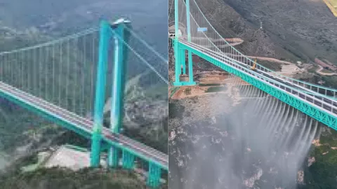 贵州花江大峡谷大桥通车